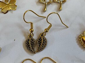 Naušnice ve zlaté barvě - 8