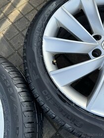 ORIGINÁL Alu Škoda Pegasus R18, 5x112 - LETNÍ PNEU - 8