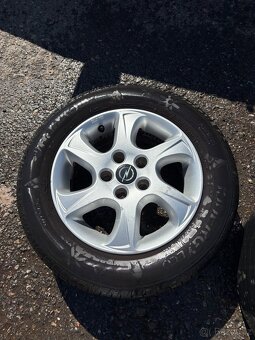 Alu Opel 5x110 R15 Borbet super letní pneu 195/65/15 - 8