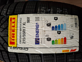 Nová zimní orig. sada Škoda Superb III 215/55 R17 Pirelli - 8