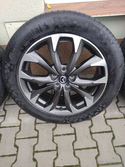 ALU kola Mazda 5x114,3 R19 pneu continental - 8