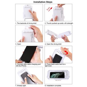 Pro náročné: Profesionální vodotěsné pouzdro pro iPhone - 8