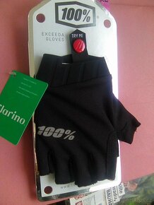 EXCEEDA - 100% krátké gelové rukavice Black, vel: XL - 8