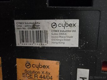 Autosedačka Cybex X-fix 15 až 36 kg - 8