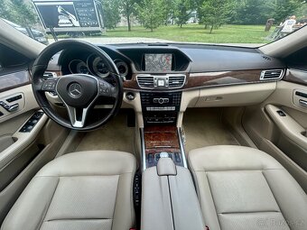 MERCEDES E300 170KW AUTOMAT-KUŽE-NAVI-LED-KAMERA-DPH-ČR - 8