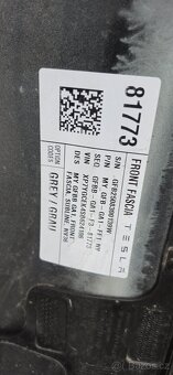 Predni naraznik tesla model Y 2025 - 8