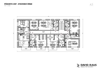 Prodej projektu administrativní budovy (711 m2 ) včetně stav - 8