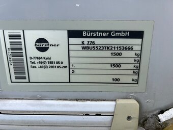 Karavan Bürstner Ventana 550tk snížena cena - 8