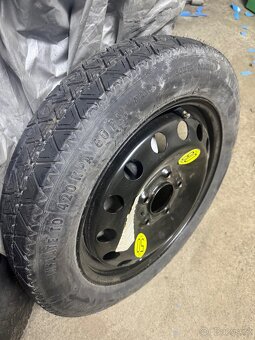 Kola BMW r15 r16 r17, originál liťáky, plecháče, dojezdovka - 8