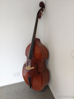 Kontrabas, menzura 105 cm,  nádherný zvuk - 8
