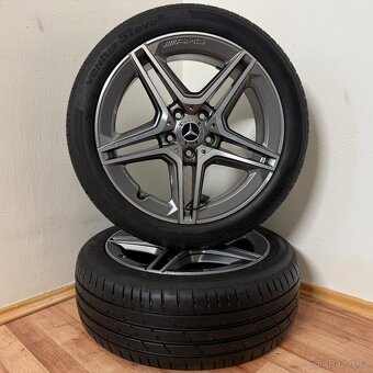 MERCEDES CLA AMG 5x112 R18 ET49+LETNÍ 225/45R18 7mm GREY - 8