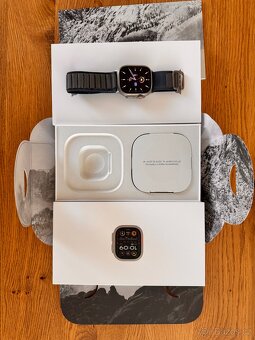 Apple Watch Ultra 2, vč. koženého řemínku - 8