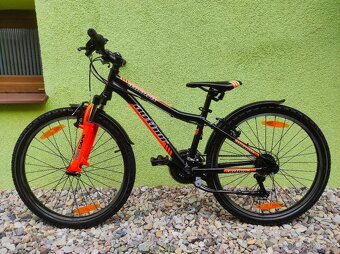Značkové kolo Author A-MATRIX 24" (černá/oranžová) - 8