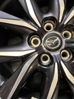 R19 Originál Alu Mazda CX5 + TPMS + Matice - 8