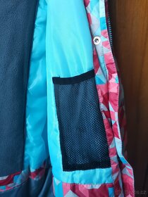 Luxusní barevná lyžařská bunda značky Loap vel. 164 - 8
