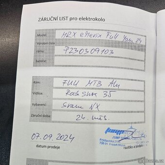 MRX eMERIX 29" YAM24 elektrokolo rám 19" 2024 - 8