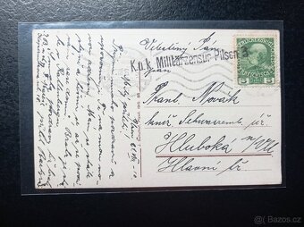 Pohlednice Plzeň pivovar, náměstí Plzeň zastávka - 8