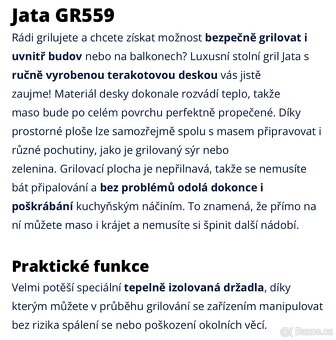 Stolní elektrický gril - 8