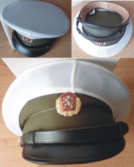 Uniforma 85 maskáče bílá ČSLA VB SNB opasek kabát kalhoty - 8