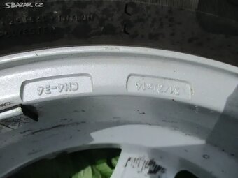 ALU kola PEUGEOT 4x108 5,5x14 s pneu 175/70 R14 - 8