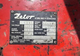 Traktor Zetor 6245 - 8