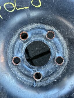ORIGINÁL disky Škoda, Volkswagen 5x100, R15- ZIMNÍ - 8