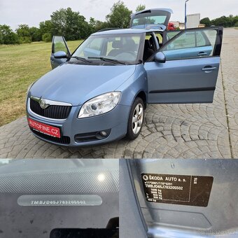 ŠKODA FABIA II ELEGANCE 1,6 16v ALU KOLA, AUTOKLIMA, PARKASI - 8