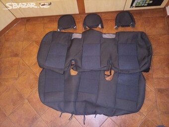 PRODÁM NAZAKÁZKU UŠITÝ KVALITNÍ ČERNÝ POTAH TRANSIT - 8