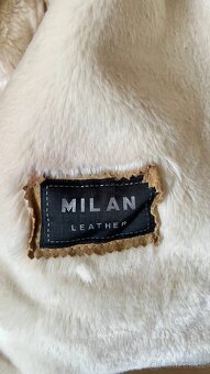 Panska bunda z pravé kůže – Milan Leather – vel. 42 (UK 14) - 8