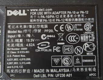Retro notebooky DELL INSIRON a DELL LATITUDE - 8