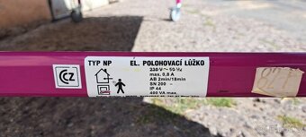Elektrický polohovací postel - boční zábrany - 8