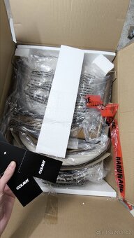 Elegantní jídelní židle COLAMY 4ks z masivu vintage styl - 8