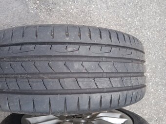 Alu kola Škoda 5x112 s pneu Continental 225/45 R17. Sada 4ks - 8