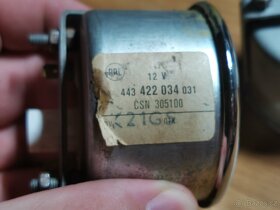 B28 Teploměr a palivoměr budík Škoda 105 110R 120 - 8