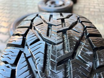 Zimní kola plechové disky 5x100 r15 pneu 195/65r15 - 8