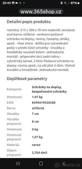 Nová nerezová poštovní schránka - 8