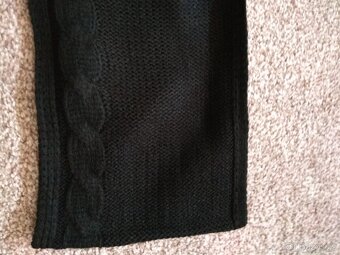 Nová dámská zimní šála Alpine Pro - černá, akryl - 8