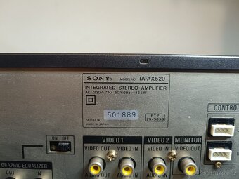 SONY TA-AX520 - 8