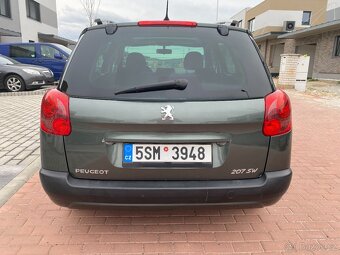 Peugeot 207 SW 1.6 HDI, 66 kW, r. 2008, panorama, 176 tis.km - 8