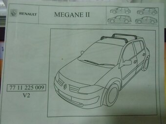 Střešní nosiče Megane - 8