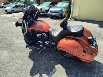 CHOPPER Yamaha XVS1300 Custom KAPOTÁŽ+SEDAČKA CORBIN/NAVIGAC - 8