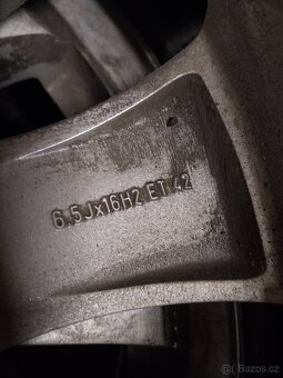 205/55/16 zimní alu sada 5x100 octavia golf - 8