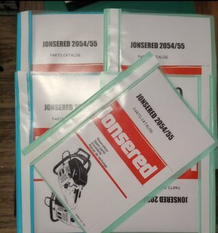 Husqvarna,stihl, Jonsered .... Katalog náhradních dílů. - 8