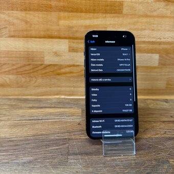 iPhone 14 Pro 128GB, černý, eSIM (rok záruka) - 8