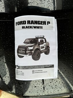 Dětské elektrické autíčko Ford Ranger Raptor Police - 8