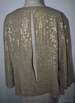 Dámská luxusní halenka / top, vel. M / L - 8