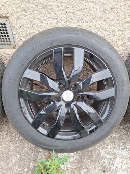 ALU disky R17 5x108 7,5J17H2 (ET44) + pneu 215/55 ZR17 98W - 8