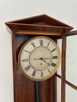 Nástěnné hodiny biedermeier, empír - dachle. - 8
