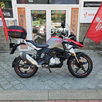 BMW G 310 GS, ČR, Padací rám, Vyšší plexi, Zadní kufr - 8