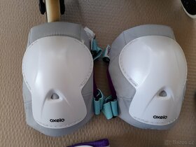 Dívčí in-line brusle s přilbou a chrániči Decathlon - 8